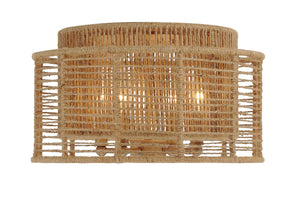 Jayna 4 Light Burnished Silver Ceiling Mount