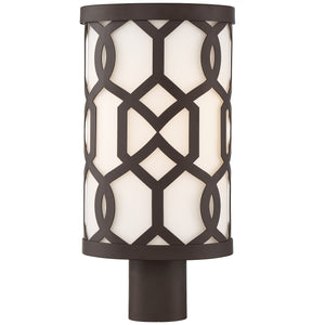 Libby Langdon for Crystorama Jennings Outdoor 1 Light Post
