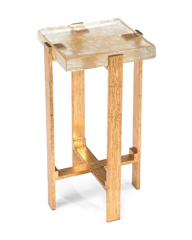 Gold-Dusted Martini Table