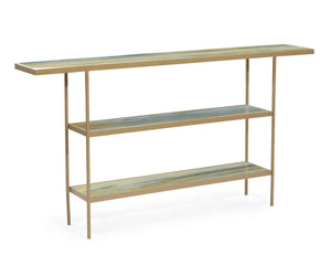 Austin A. James' Concord Three-Tier Sofa Table