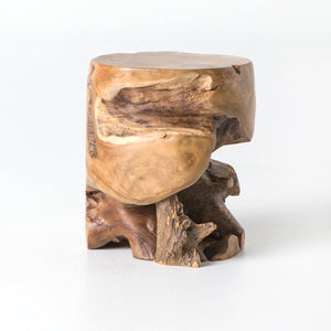 Teak Stool - Natural Teak