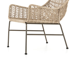 Bandera Outdoor Woven Club Chair - Vintage White