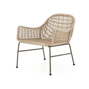 Bandera Outdoor Woven Club Chair - Vintage White