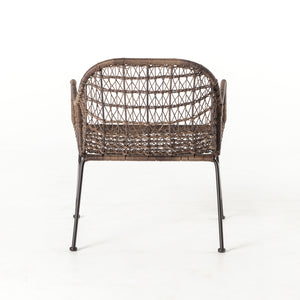 Bandera Outdoor Woven Club Chair - Distressed Grey