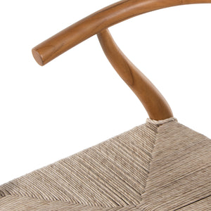 Muestra Wishbone Teak Dining Chair - Natural Teak