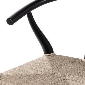 Muestra Counter Stool-Black Teak