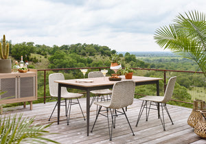Dema Outdoor Dining Chair - Natural