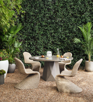 Portia Outdoor Dining Chair-Natural