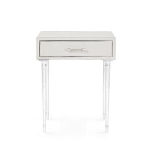 1-Drawer Side Table in Gray | Jolene Collection | Villa & House