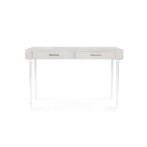 Desk in Gray Nickel-Finished | Jolene Collection | Villa & House