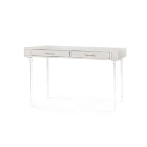Desk in Gray Nickel-Finished | Jolene Collection | Villa & House