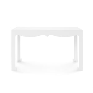 Console Desk in White | Jordan Collection | Villa & House