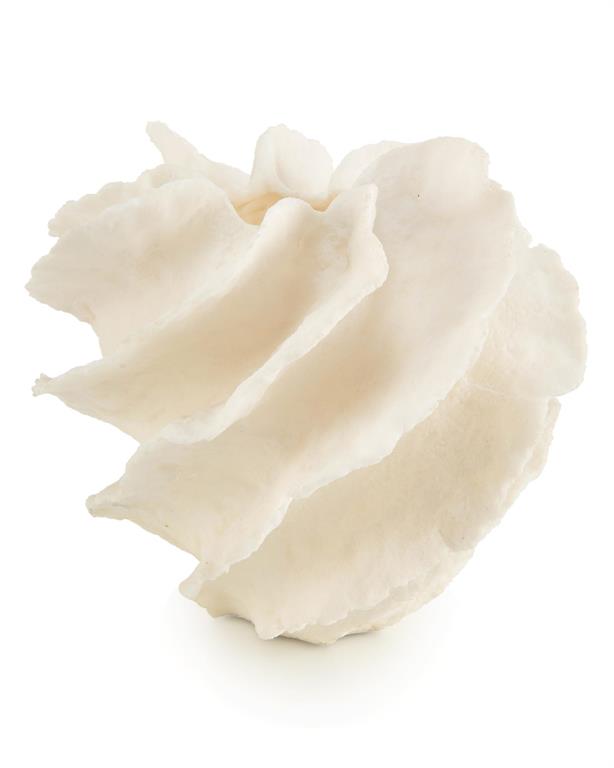 Diagonal Ruffle Vase