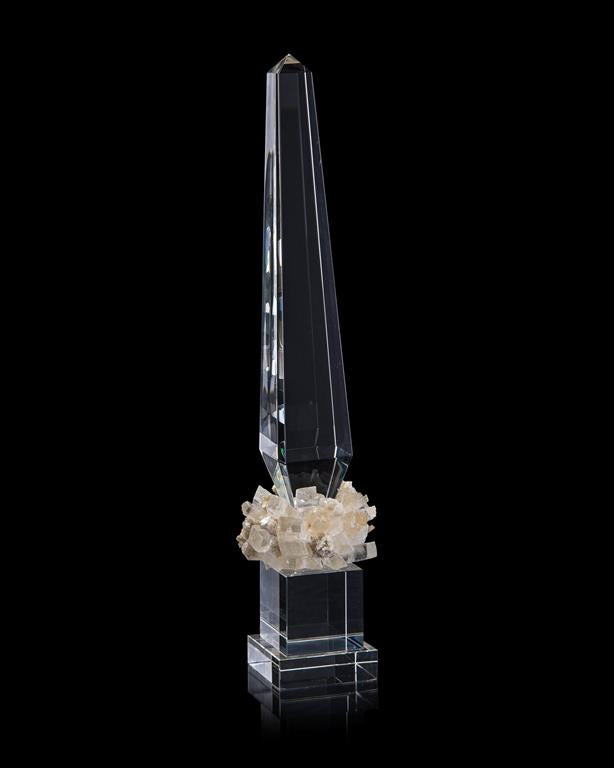 Calcite, Mica, and Crystal Obelisk