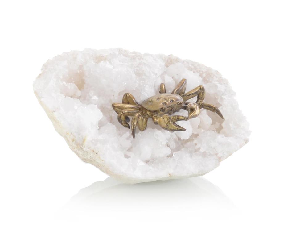 Crab on Geode