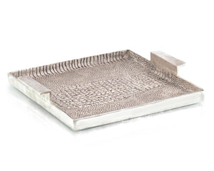 Alligator Textured Aluminum Tray II