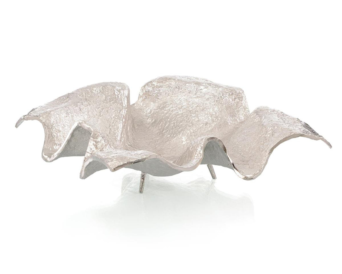 Draped Fabric Square Bowl
