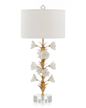 Porcelain Flower Table Lamp