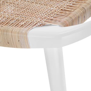 Stool in White | Jerome Collection | Villa & House