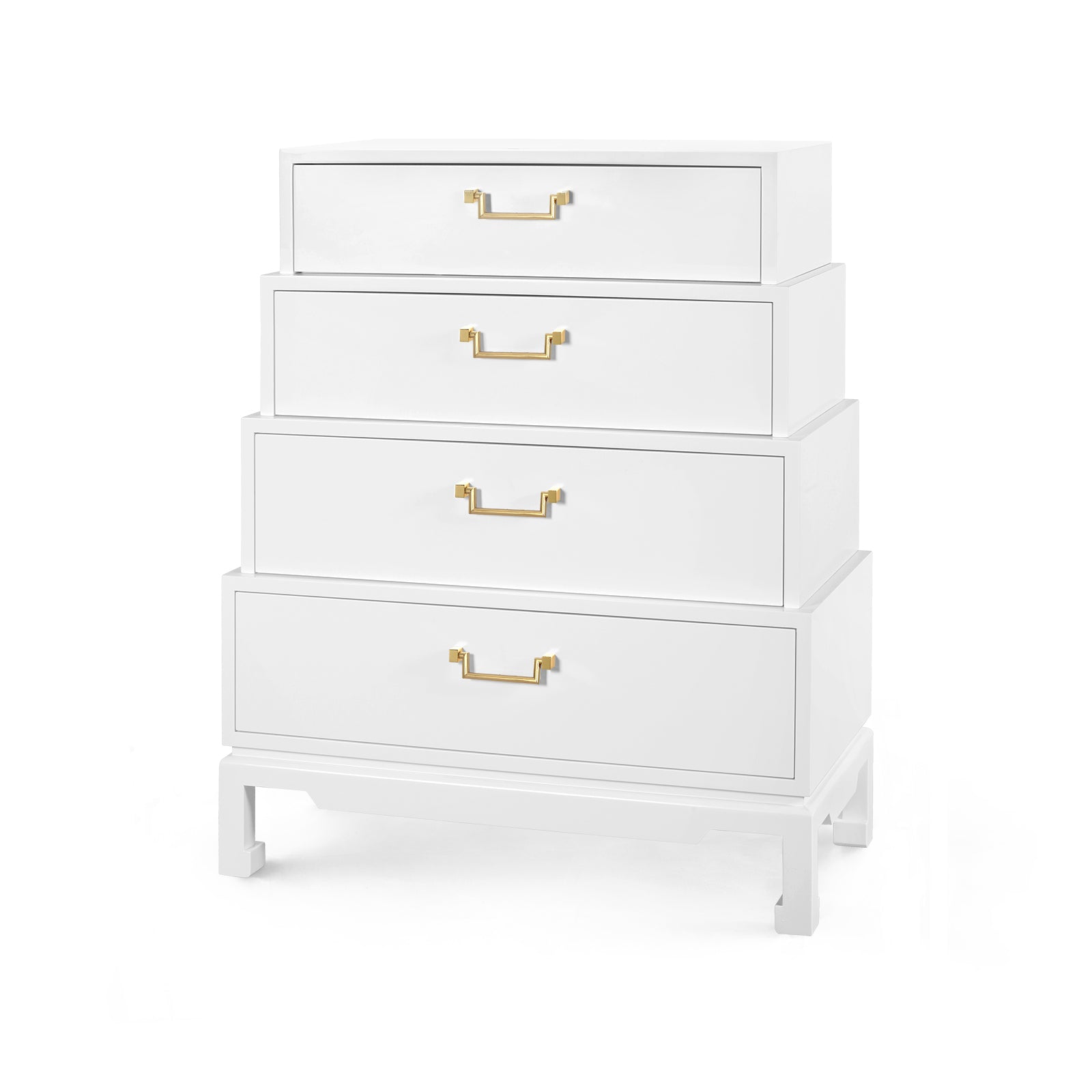 Tall 4-Drawer in White | Jasmine Collection | Villa & House - Scenario Home Tall 4-Drawer in White | Jasmine Collection | Villa & House - Scenario Home