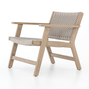 Delano Outdoor Lounge Chair - Light Grey