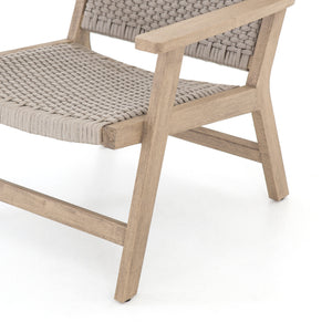 Delano Outdoor Lounge Chair - Light Grey