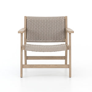 Delano Outdoor Lounge Chair - Light Grey