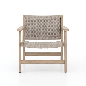 Delano Outdoor Lounge Chair - Light Grey