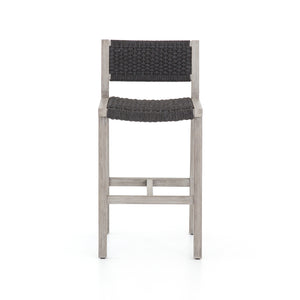 Delano Outdoor Bar Stool - Charcoal Grey