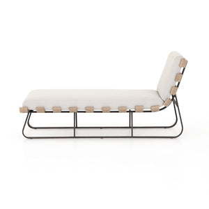 Dimitri Outdoor Chaise Lounge-Stone Grey