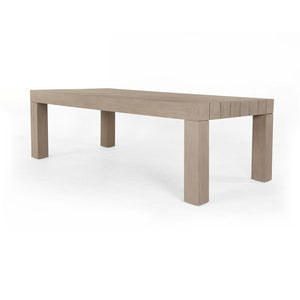 Sonora Outdoor Dining Table-87"-Brown
