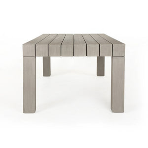 Sonora Outdoor Dining Table-87"-Grey