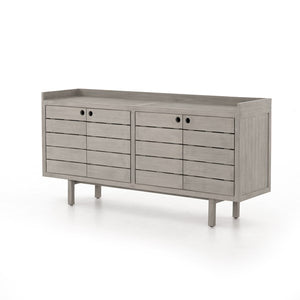 Lula Outdoor Sideboard-Weathered Grey