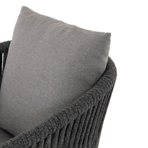 Porto Outdoor Counter Stool - Charcoal