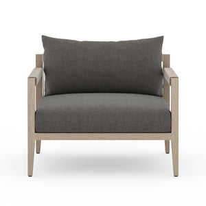 Sherwood Outdoor Chair-Brown/Charcoal