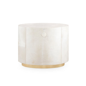 2-Drawer Side Table in White | JuliusCollection | Villa & House