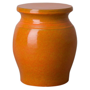 Small Koji Garden Stool - Orange