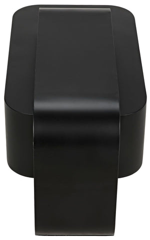 Nodum Accent Table - Black Metal