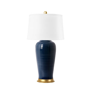 Lamp (Base Only) in Navy Blue | Kaylin Collection | Villa & House