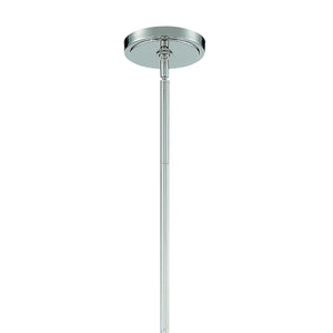 Keenan 6 Light Polished Nickel Chandelier