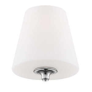 Keenan 6 Light Polished Nickel Chandelier