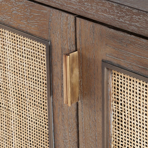 4-Door Cabinet in Driftwood | KelseaCollection | Villa & House