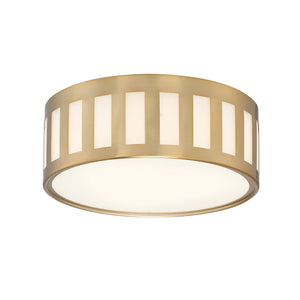 Kendal 3 Light Vibrant Gold Ceiling Mount