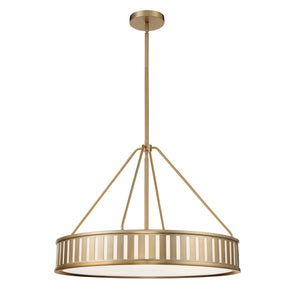 Kendal 6 Light Vibrant Gold Pendant