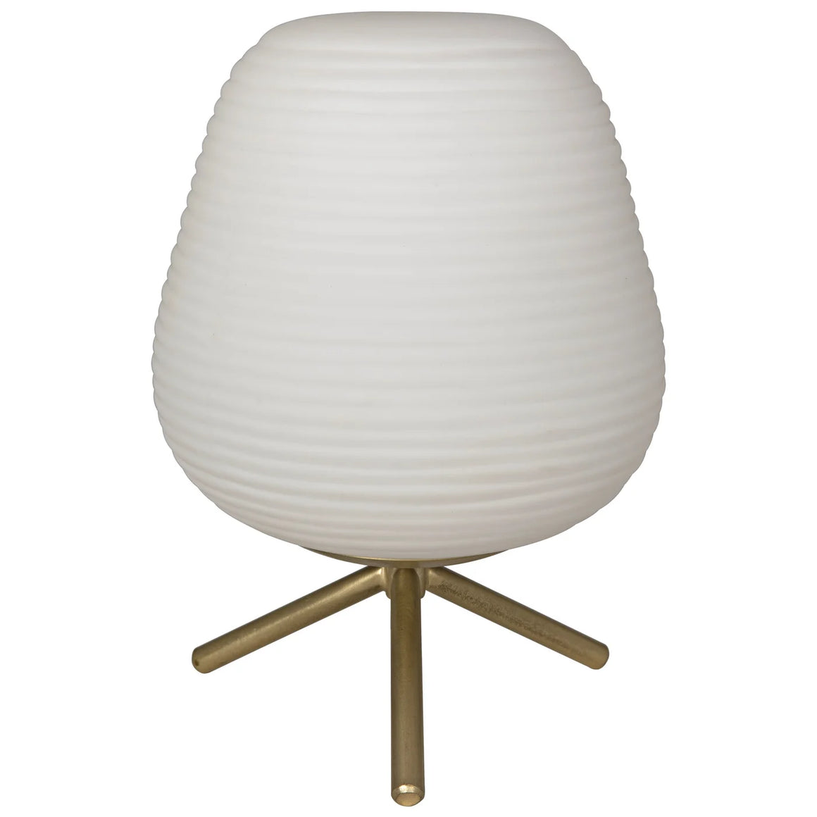 Foka Table Lamp, Metal with Brass Finish