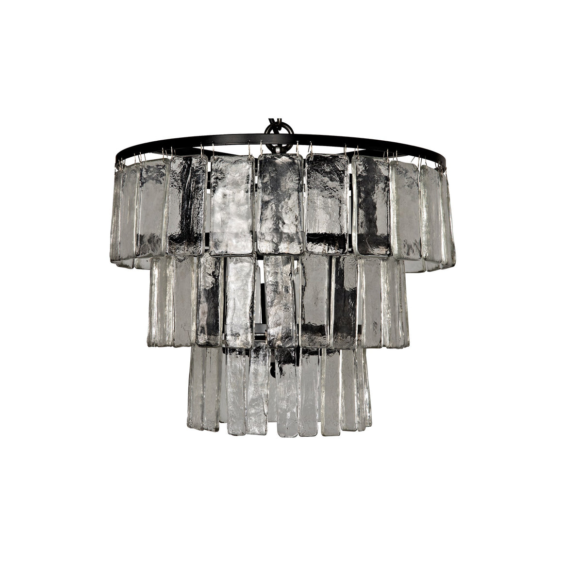 Noir Small Carnegie Glass Chandelier