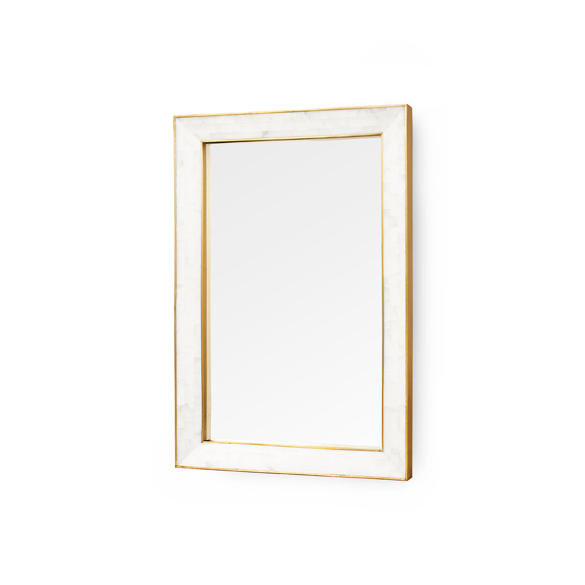 Mirror in White | Leighton Collection | Villa & House