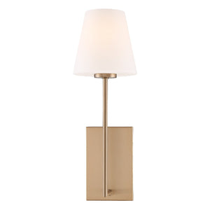 Lena 1 Light Vibrant Gold Wall Mount