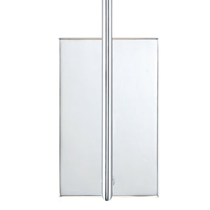 Lena 1 Light Polished Chrome Wall Mount
