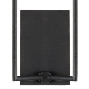 Lena 2 Light Black Forged Wall Mount